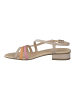 Paul Green Sandalen in Beige/Pink