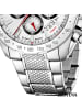 Festina Chronograph-Armbanduhr Festina Timeless Chronograph silber groß (ca. 45mm)