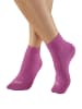 H.I.S Kurzsocken in 2x pink meliert, 2x pink, 2x schwarz