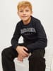 JACK & JONES Junior Sweatshirt JJECALEB VARSITY SWEAT CREW NECK JNR in black