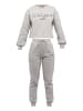 Tom Barron Freizeitanzug Tracksuit Chest Embroidery Metal Deco in GRAU
