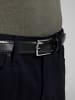 Jack & Jones Legerer Echtleder Gürtel Leather Belt JACCHRISTOPHER in Schwarz