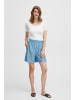 Fransa FRLin loose fit in Malibu Blue Melange