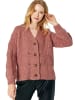 Noa Noa Strickjacke ToneNN in Light Mahogany