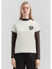 QS T-Shirt in 02D0_creme