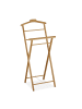 relaxdays Stummer Diener in Natur - (B)47 x (H)110 x (T)38 cm