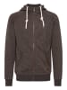 !SOLID Kapuzensweatjacke SDVitu Zip-Hoodie in braun