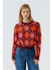 Oui Pullover in dk red red