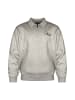SikSilk Sweatshirt Essentials Polo in Grey Marl