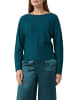 comma Pullover in petrol - 0003
