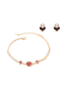 faina Women Jewelry Set in gold