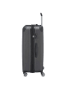 travelite City - 4-Rollen-Trolley erw. L 77 cm (rot) in anthrazit