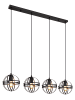 Globo lighting Hängeleuchte "TAMARA" in black