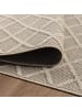 KADIMA DESIGN Teppich Outdoor Waschbar Raute IMST Strapazierfähig OEKO-TEX Balkon in Beige