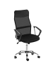 HOMCOM Bürostuhl in Schwarz 63L x 65B x 119H cm