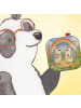 Mr. & Mrs. Panda Bierdeckel Pinguine Lesbian Pride Design ohne S... in Weiß