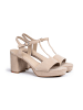 LLOYD Sandale Hochwertige Sandalette in BRAUN