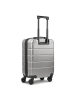 Police Dublin 4 Rollen Kabinentrolley S 54 cm Laptopfach mit Dehnfalte grey taupe