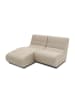 58 aufm Kessel GARTENLOUNGE Set 2 Boudicca 146x80x152 mit Outdoorbezug in taupe