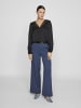 Vila Wide Leg Hose in Vintage Indigo