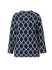 Ulla Popken Pullover in dunkles marine