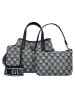 Guess G Wave II Handtasche 22 cm in black logo