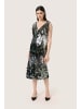 Soaked in Luxury Jerseykleid SLAdine Straight fit in Silver Zig Zag