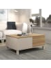 CALICOSY Couchtisch KORA in Beige - (W)90  x (H)40  x (L)60 cm