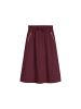 Marc O'Polo DENIM Ausgestellter Rock in Merlot Red