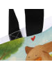 Mr. & Mrs. Panda Tasche Hund Dackel Design ohne Spruch in Weiß