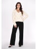 faina Cardigan in Wollweiss