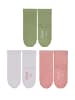 Sterntaler Socken 3er-Pack uni in zartrosa