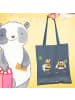 Mr. & Mrs. Panda Laptoptasche Hummeln Kleeblatt ohne Spruch in Indigo Blue