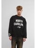 Mister Tee Mister Tee North Carolina Bold Faced Oversize Crewneck in black