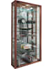 ebuy24 Vitrinenschrank VitrosaMaxi 8 Braun 59 x 18 cm