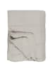 IB Laursen Vintage Quilt unifarben Baumwolldecke in ash grey
