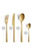 Amefa Besteckset MANILLE in gold vintage