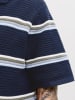 Jack & Jones Gestricktes Polo in Sky Captain