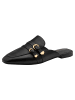 Tamaris Pantolette in BLACK LEATHER