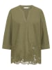 Eterna Bluse LOOSE FIT in olive
