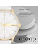 Oozoo Analog-Armbanduhr Oozoo Timepieces weiß groß (ca. 45mm)
