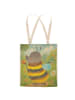 Mr. & Mrs. Panda Strandtasche Hummel flauschig Design ohne Spruch in Weiß