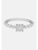 Diamant Exquis Ring aus 585 Weißgold mit Diamant