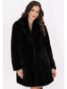 faina Damen Mantel in Schwarz