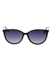 Skechers Frauen Sonnenbrille Katzenauge Schwarz