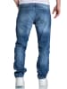 Amaci&Sons Regular Fit Destroyed Jeans KANSAS in Hellblau