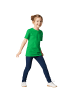 tectake Einfarbiges T-Shirt für Kinder, grün