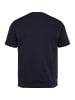 Men Plus Kurzarm T-Shirt in navy blau