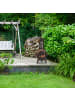 relaxdays Terrassenofen in Bronze - (B)46x (H)86 x (T)38 cm