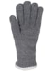 styleBREAKER Strickhandschuhe in Grau